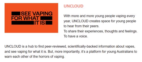 See Vaping for what it is